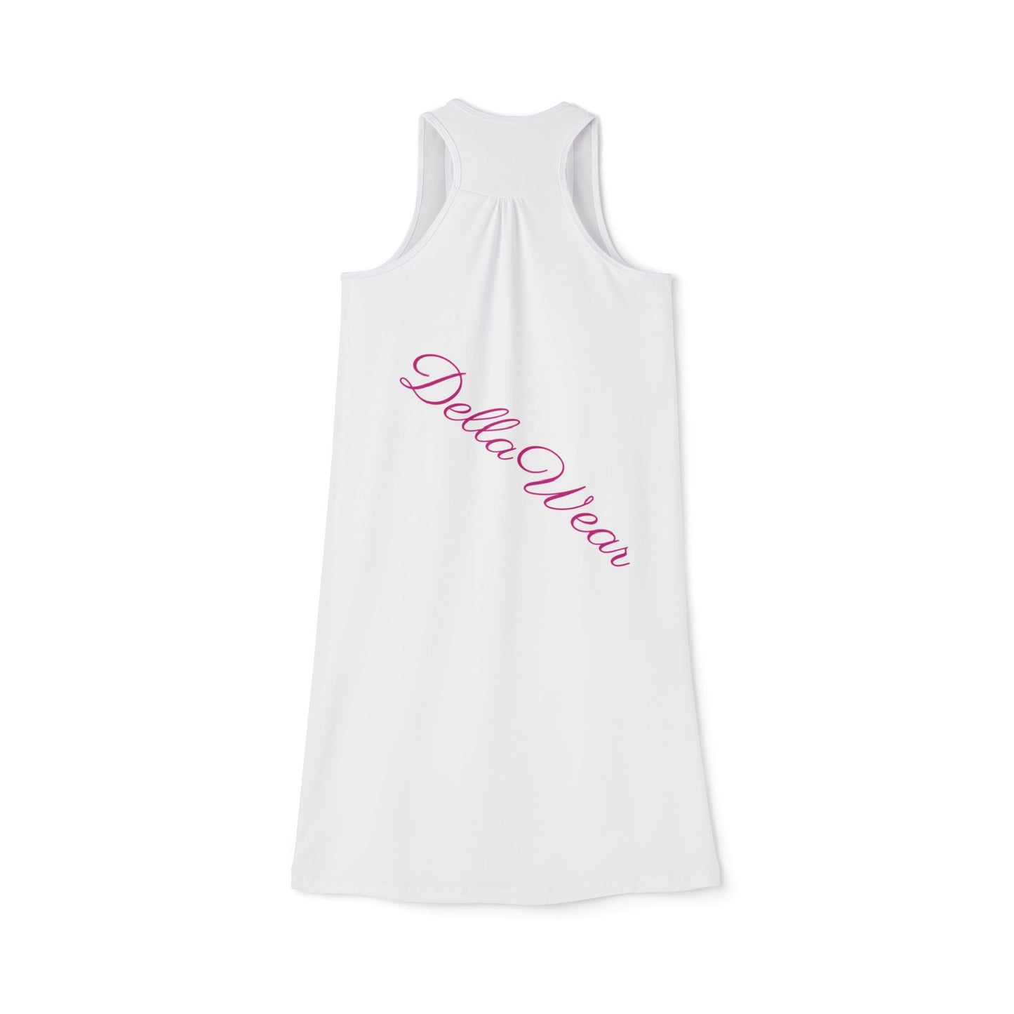 Chic Women's Racerback Dress - Everyday Comfort, Casual Summer Wear, Beach Cover-Up, Workout Dress, Gift for Her