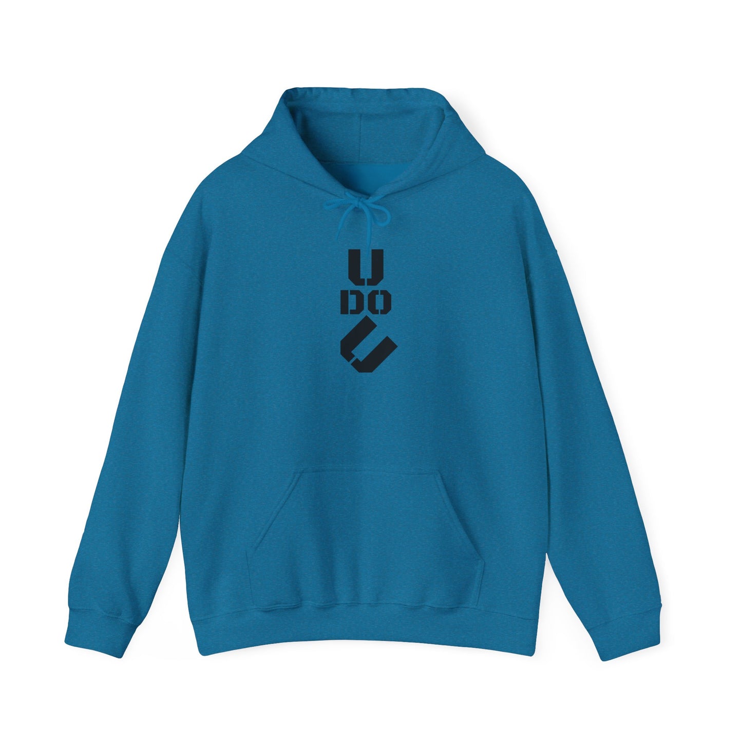 Unisex Heavy Blend Hoodie with Unique 'U DO U' Design, Perfect for Casual Wear, Gift for Friends, and Cozy Nights in