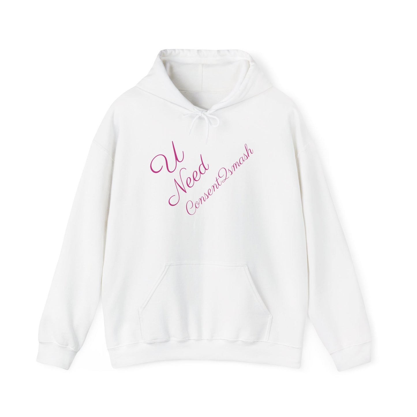 Consent to Smash Hooded Sweatshirt, Cozy Hoodie, Unisex Casual Wear, Streetwear, Gifts for Friends, Fun Party Outfit, Statements