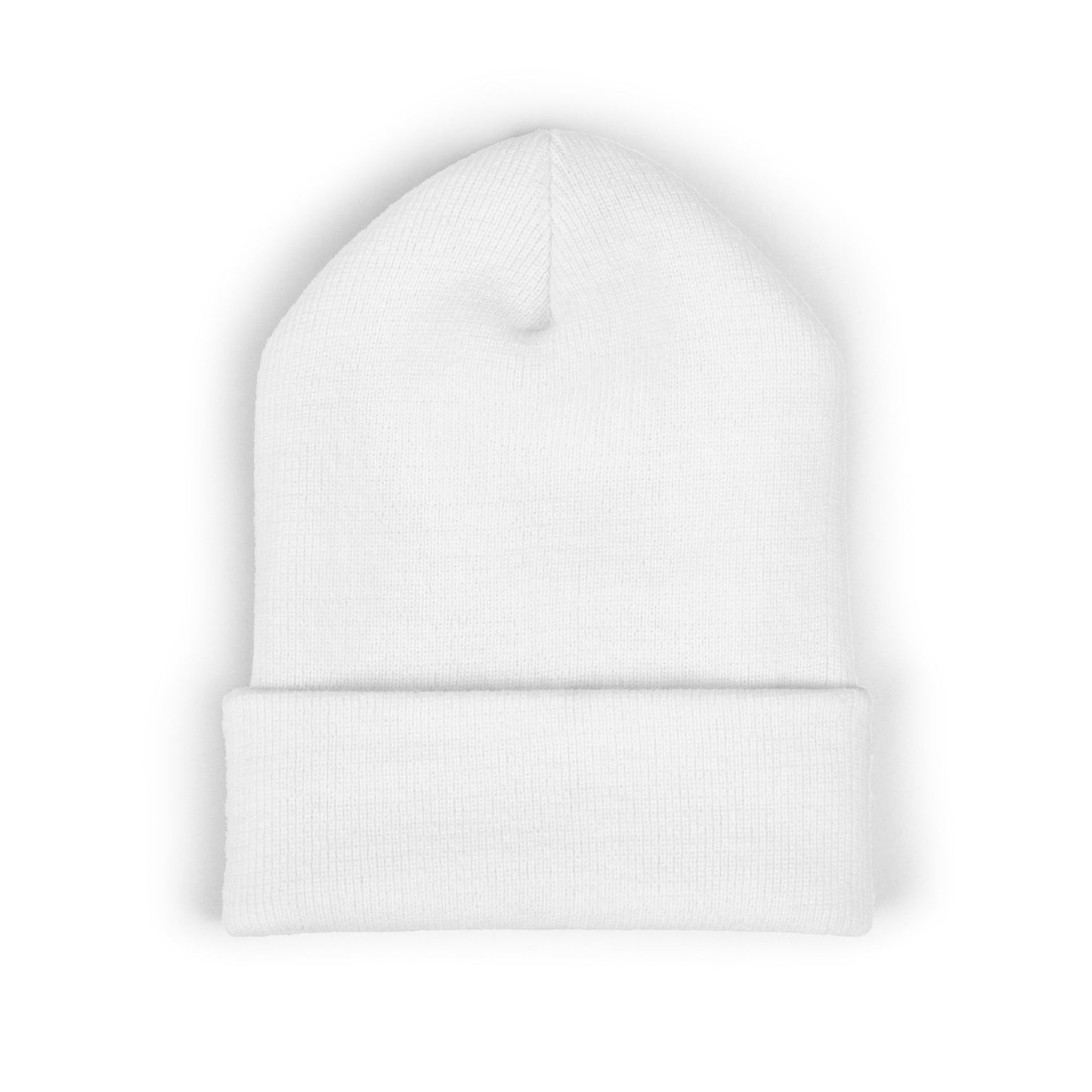 Cozy Embroidered Cuffed Beanie - Winter Hat, Gift for Her, Personalized Knit Cap, Stylish Warm Beanie, U.D.U. Design