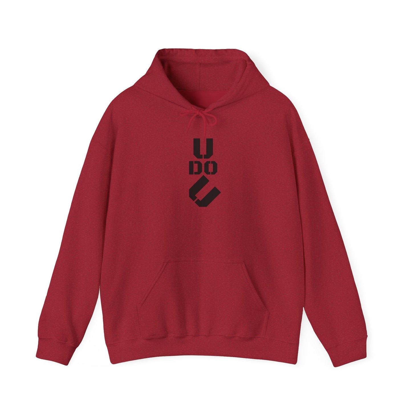 Unisex Heavy Blend Hoodie with Unique 'U DO U' Design, Perfect for Casual Wear, Gift for Friends, and Cozy Nights in