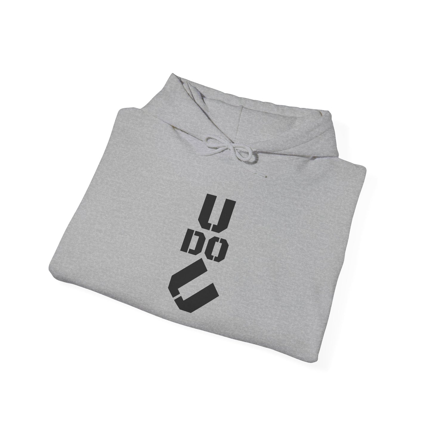Unisex Heavy Blend Hoodie with Unique 'U DO U' Design, Perfect for Casual Wear, Gift for Friends, and Cozy Nights in