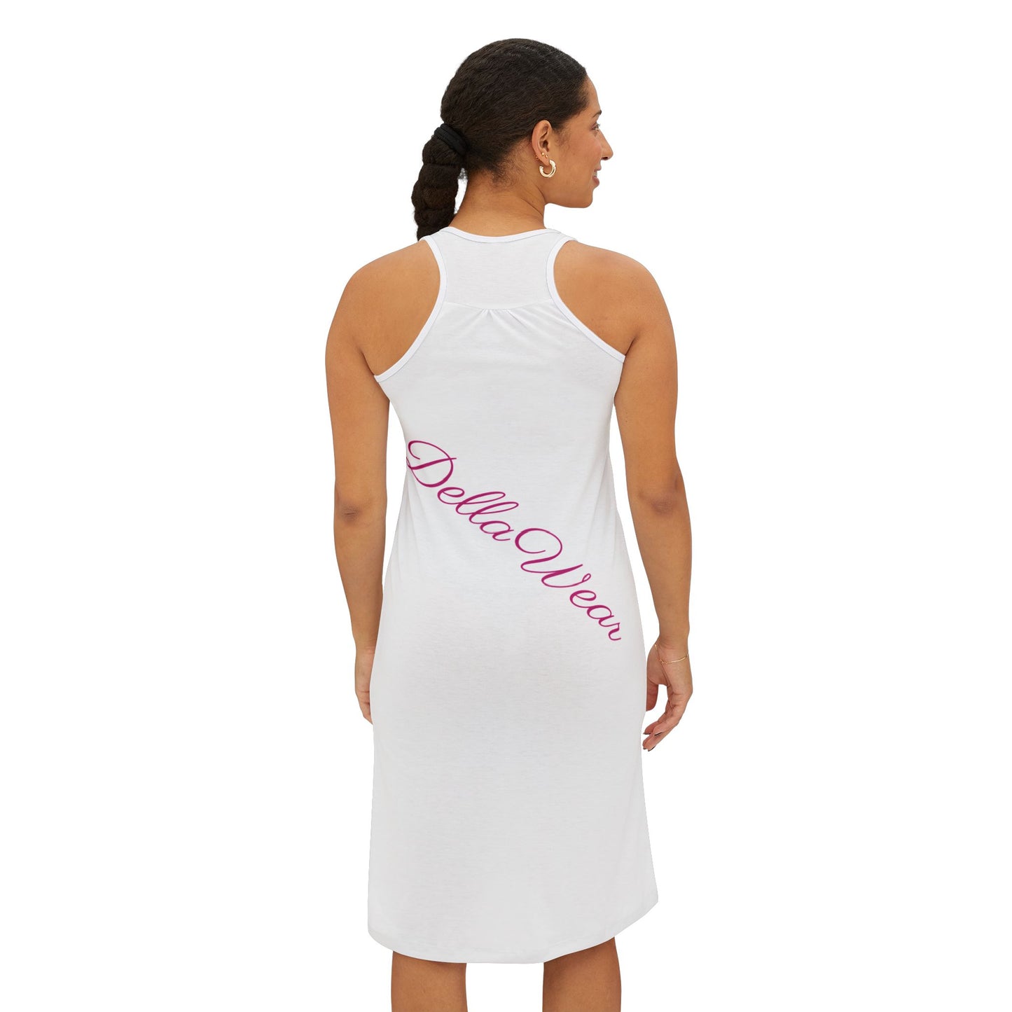 Chic Women's Racerback Dress - Everyday Comfort, Casual Summer Wear, Beach Cover-Up, Workout Dress, Gift for Her